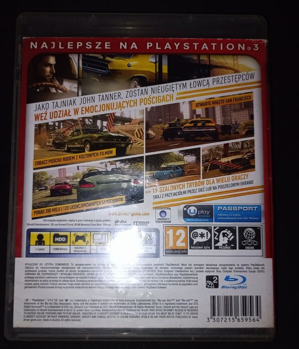 Driver: San Francisco PS3