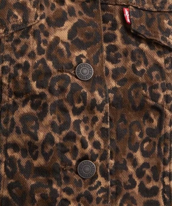 Джинсова леопардова курта Levi’s