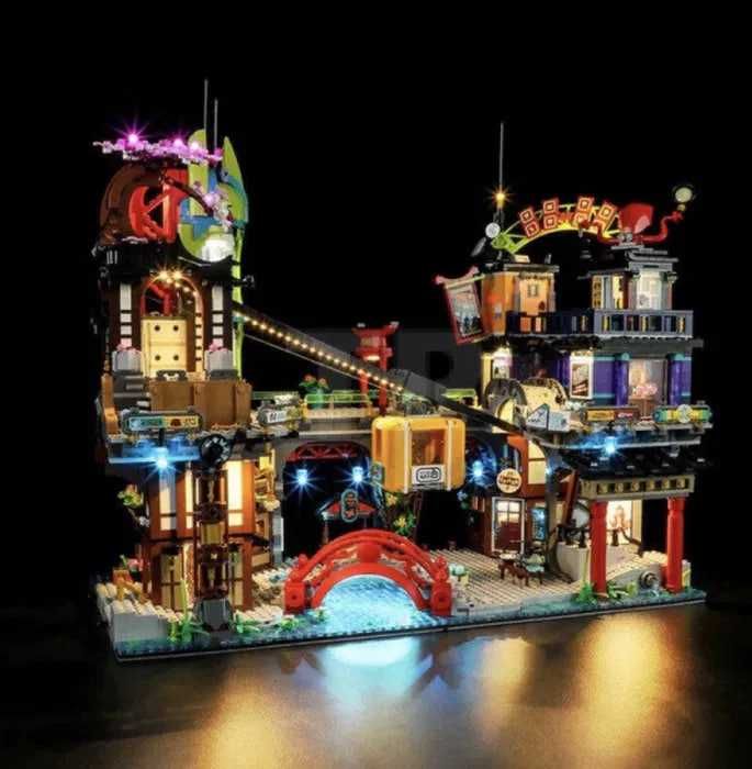 Під замовлення‼️ 1 в 1 як LEGO NINJAGO Ринкова площа (71799), 6163 дет