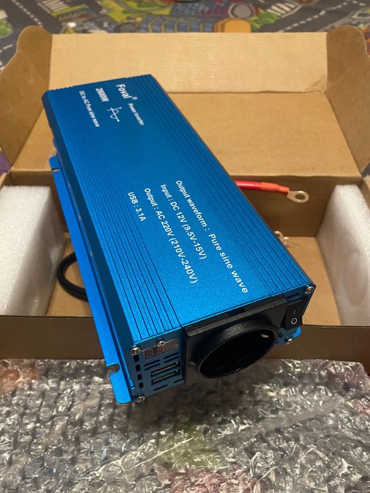 Інвертор 12-220 Foval 2600 Вт чиста сінусоіда