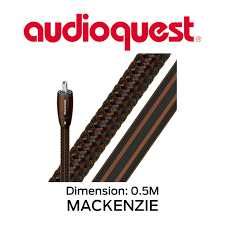кабель AudioQuest Mackenzie 0.5m RCA