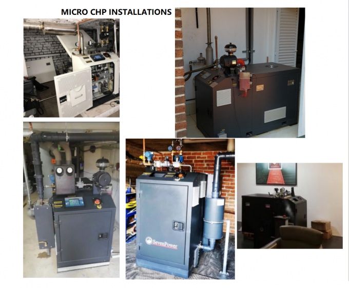 мікрокогенераційна установка теплова та електрична енергія ТЕЦ ТЕС