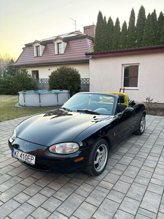 Mazda MX-5 Mazda MX-5 Miata 1.8 szpera LSD Torsen 2 kpl kół nowy dach rollbar