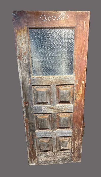 Porta de exterior antiga, 200X80 cm maciça