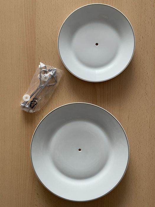 Patera na ciasta ciastka biała Tiger