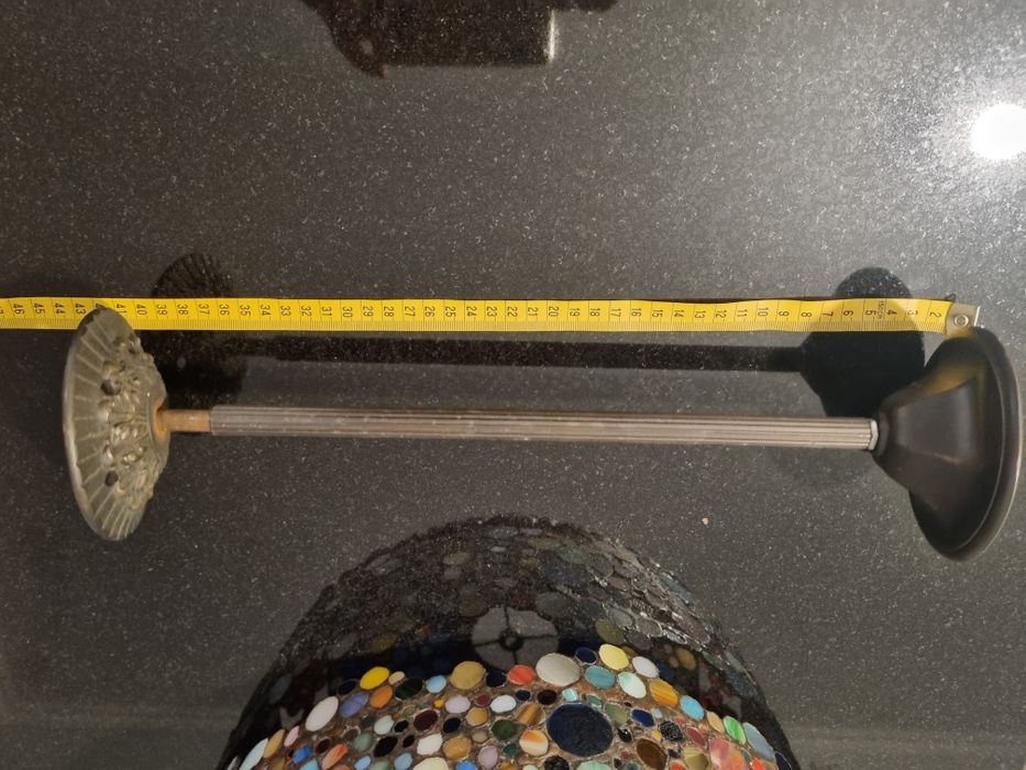 Lampa witrażowa sufitowa