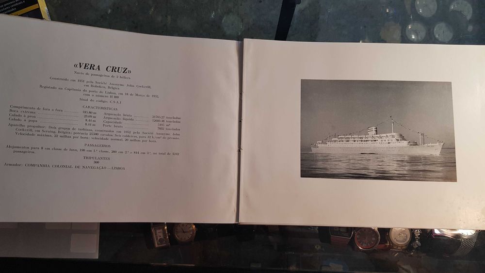 Album dos navios da Marinha mercante Portuguesa 1958