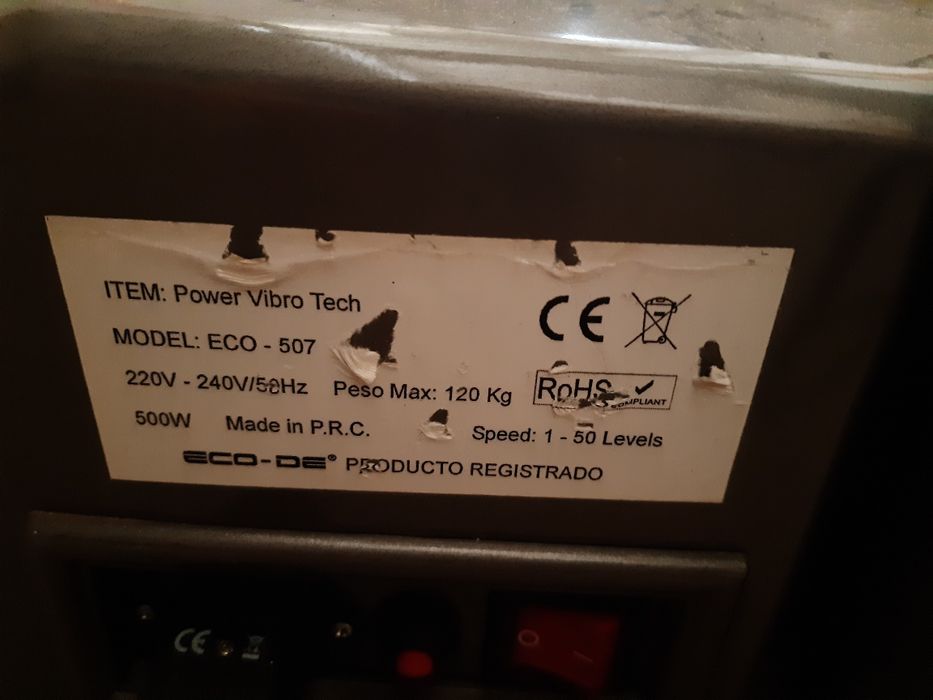 Vendo Plataforma Vibratória Power Vibro Tech