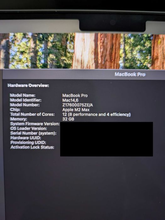 MacBook Pro 16” M2 Max 2023, 32GB RAM, 1TB SSD - Como novo
