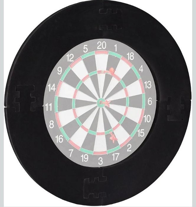 Osłona na Tarczę do darta ochrona ściany - czarna