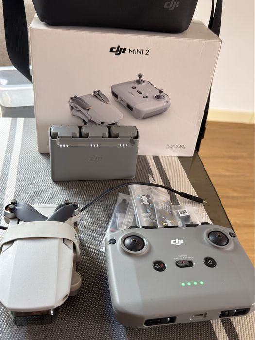 DJI Mini 2 Fly More Combo 4K – Impecável+ Mala Original