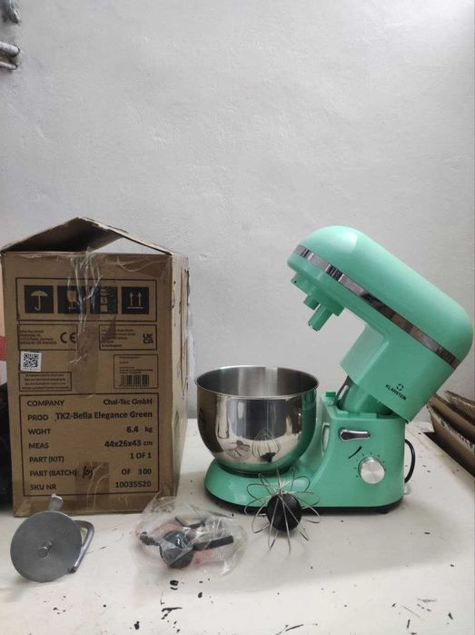 Тестомес кухонный комбайн тістоміс миксер Klarstein Bella Elegance