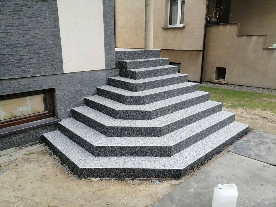 Kamienny dywan posadzki żywiczne