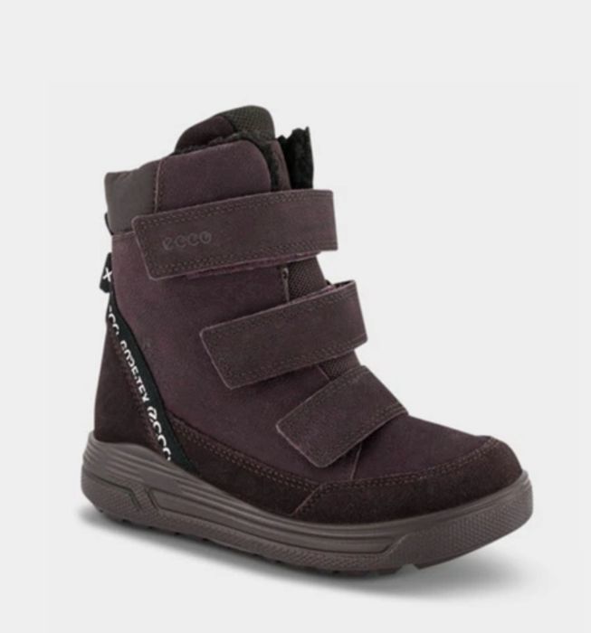 Зимові чобітки ecco urban snow р 30 (вся устілка 19.5) фіолетові + подарунок