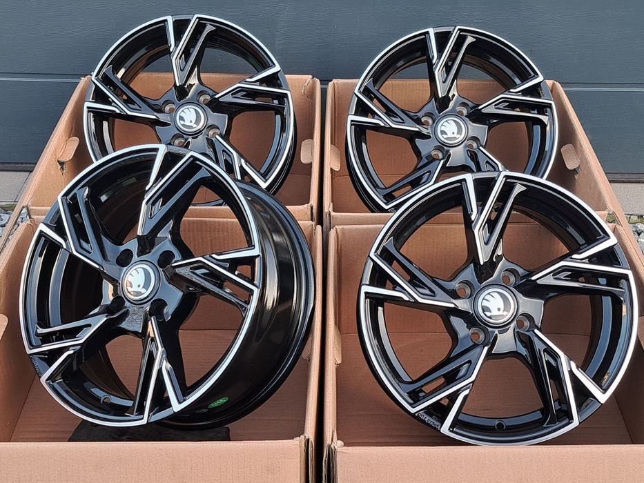 Alufelgi NOWE 16" 4x100 Skoda Citigo CNC RS5