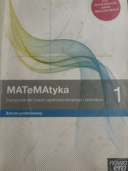 MATeMAtyka 1, zakres podstawowy, W. Babiański, L. Chańko, K. Wej, ne