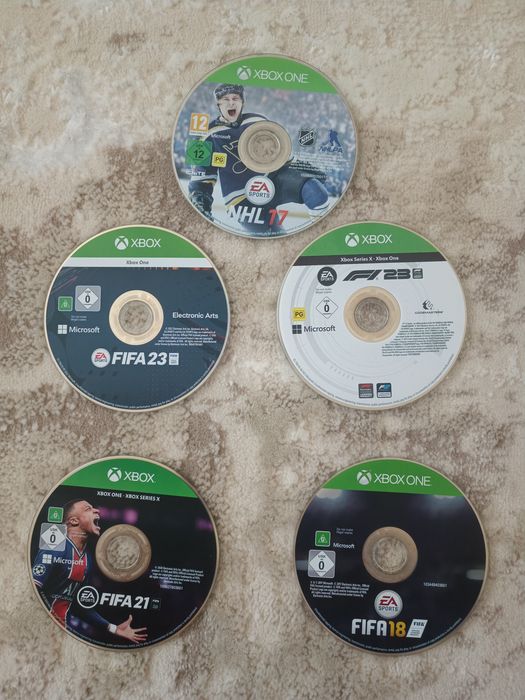Продам ігрові диски до Xbox one" Ідеальні"