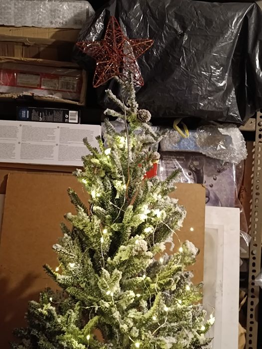 Árvore de Natal com luzes 80cm