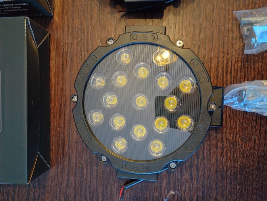 Halogeny OFF ROAD LED do terenowki 4x4 Lampy robocze