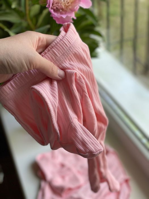 Распашонка и штанишки 0-3 мес новые