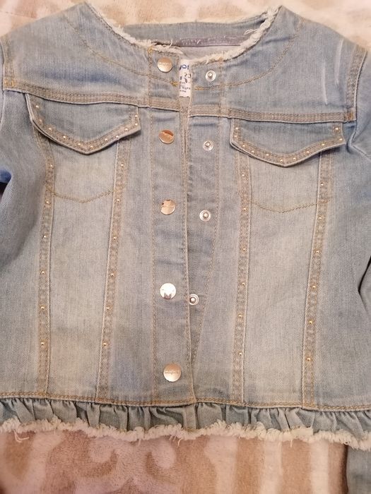 Casaco de ganga menina 8 anos mayoral