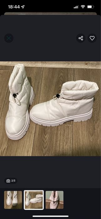 Ботинки зимние кеды 40 размер