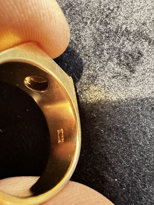 Zloty sygnet z diamentem inwestycja Szczecon