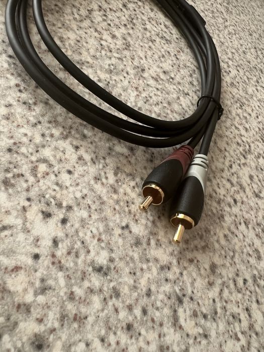 PROCAB Stereo miniJack 3.5mm to 2RCA Male - мініджек стерео 2RCA