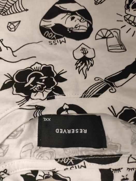 Wyprzedaż T-shirt Reserved. Rockabilly, psychobilly. Nowa.XXL