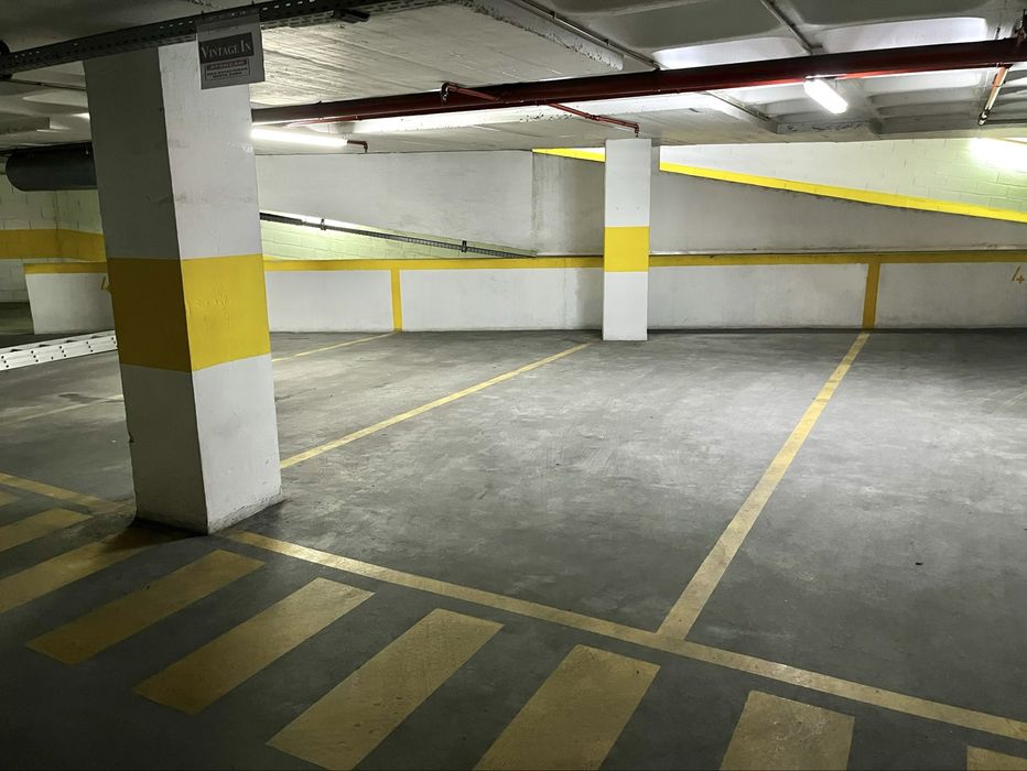 Lugar de estacionamento para moto