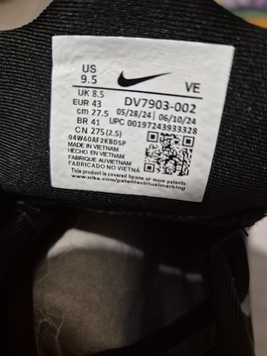 Nike ACG Mountain Fly Gore-Tex Black 43