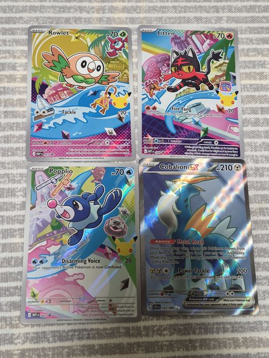 Vendo cartas pokemon originais