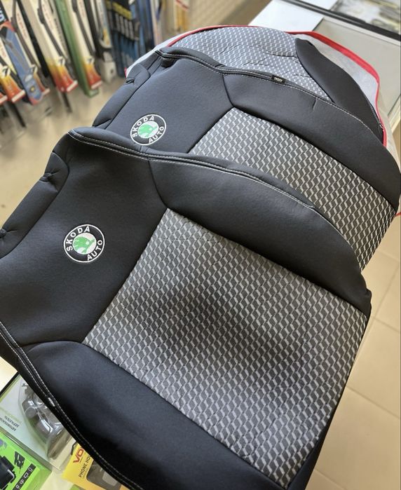 Авточехлы Scoda Octavia/Fabia/Yeti/Superb/Rapid/Karoq/Kamiq/Kodiaq