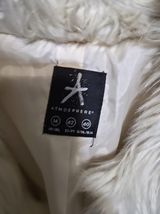 Екошуба шуба молочна біла м л