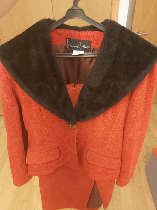 Blazer e saia vintage