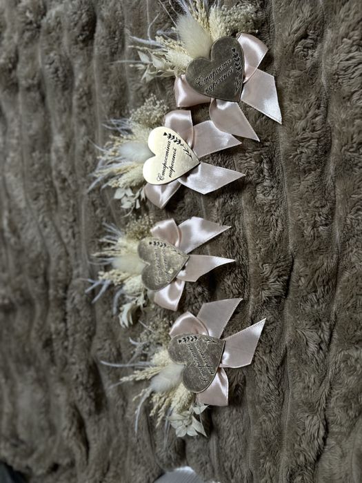 Весільні бутоньєрки старостам