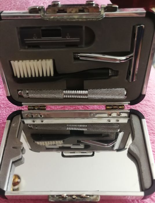 Vendo estojo de barbear