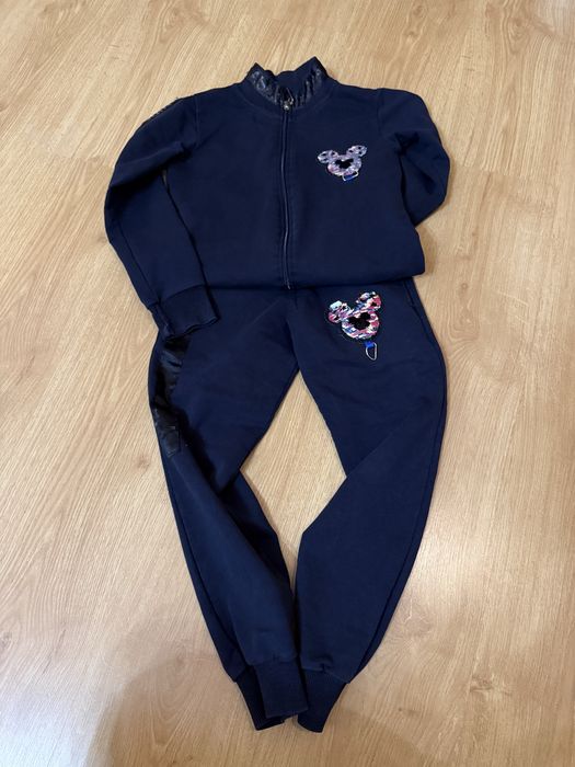 Спортивний костюм темно синій