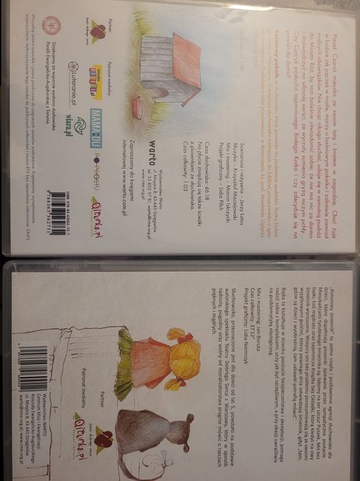 CD -Słuchowiska dla małych dzieci.