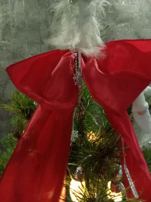 Бант новорічний прикраса