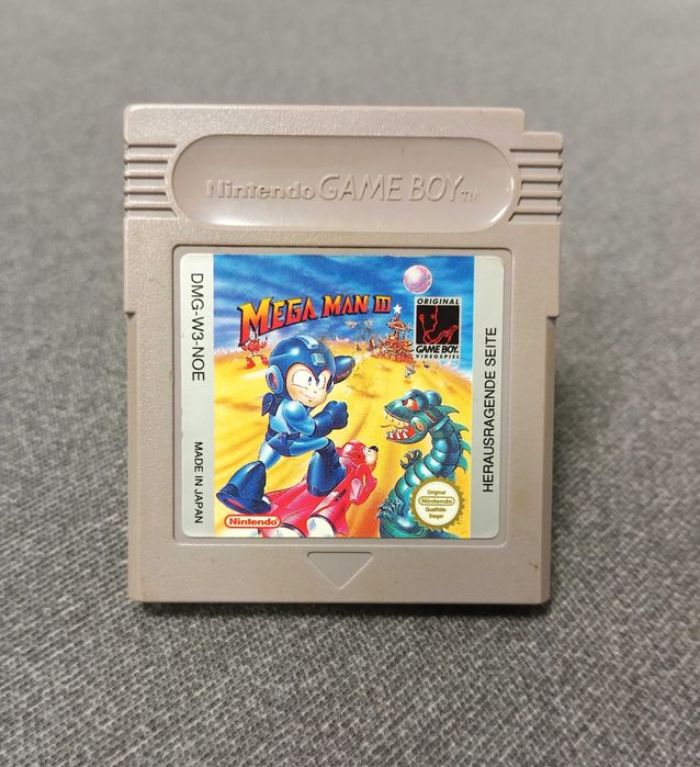 Mega Man 3 Gameboy Nintendo Rarytas