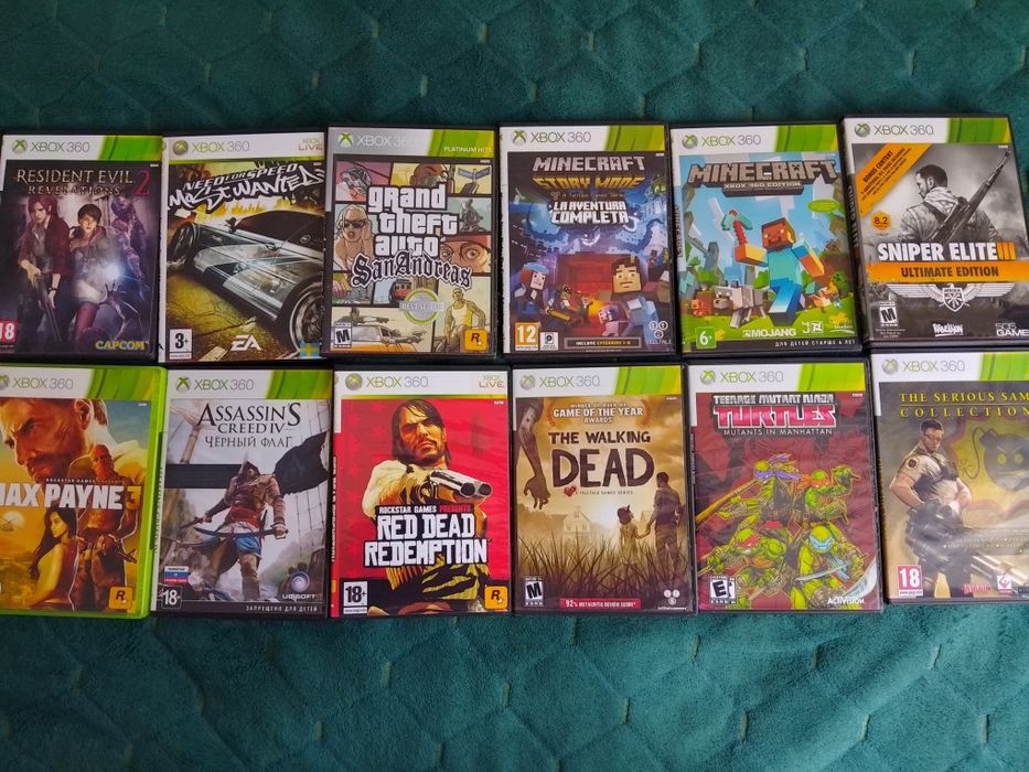 Диски для Xbox 360