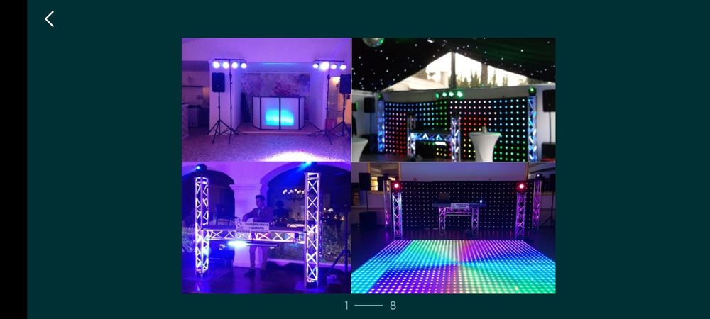 Aluguer de audiovisuais, som e luz para eventos e casamentos