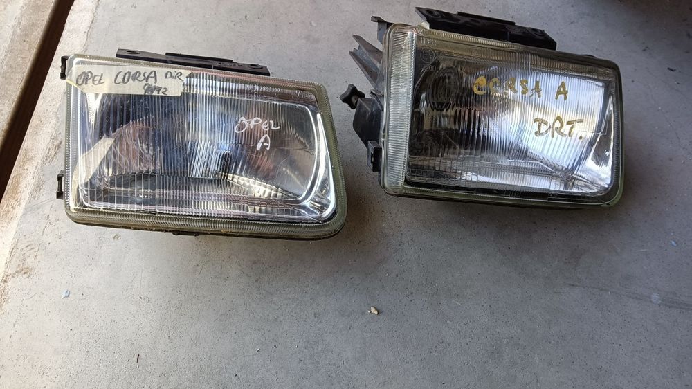 Ótica farol Opel Corsa A óptica 1992