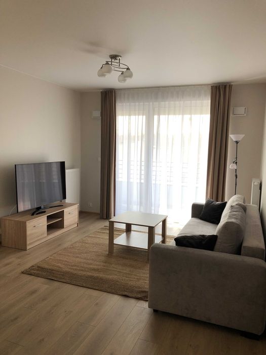 Nowe mieszkanie 45 m2 , 2 pokoje , loggia + miejsce garażowe  - Centrum - na wynajem