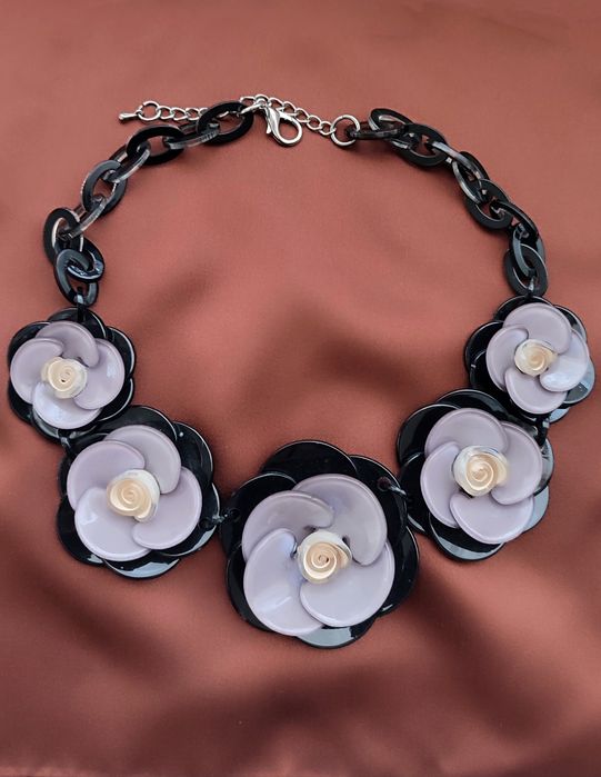 Вінтажне квіткове намисто кольє Carol & Bella, Англія.