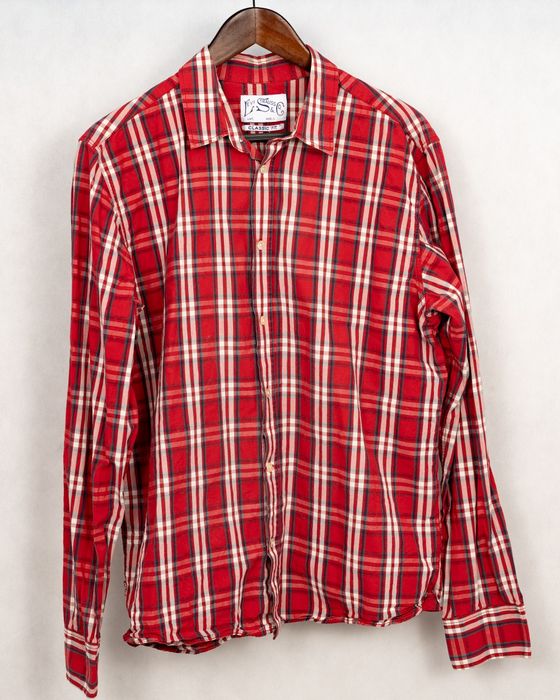 Koszula męska w kratę Levi Strauss Classic Fit