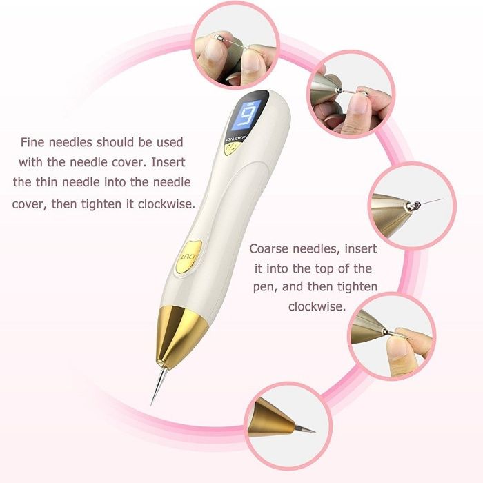 CANETA DESPIGMENTADORA Freckle Pen Mole Jato de Plasma