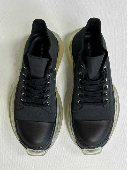 Rick Owens DRKSHDW Abstract Ramones jumbo lace laces кеди кросівки