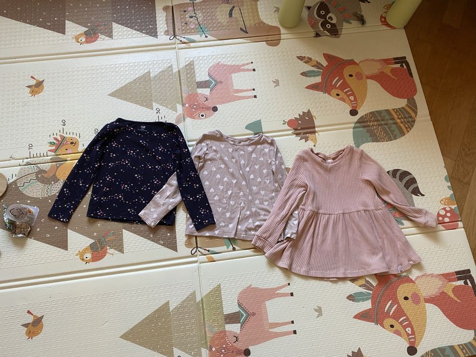 Пакет одягу 4-5р  реглан HM  104-110 туніка Next